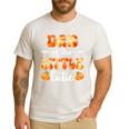Dad Little Cutie Baby Shower Orange 1st Birthday Party Men's Casual T-Shirt White