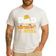 Dad Mom Of The Birthday Boy Kid Construction Matching Family Men's Casual T-Shirt White