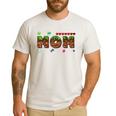 Dad And Mom Of The Birthday Boy Pixel Game Matching Family Men's Casual T-Shirt White