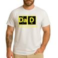 Dad Periodic Table Of Elements Men's Casual T-Shirt White Dad Periodic Table Of Elements Men's Casual T-Shirt White