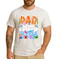 Dad Under Sea Birthday Party Boys Ocean Sea Animals Themed Men's Casual T-Shirt White