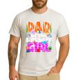 Dad Under Sea Birthday Party Girls Ocean Sea Animals Themed Men's Casual T-Shirt White