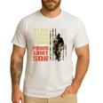 My Dad Is A Soldier Hero Proud Army Son US Military Men's Casual T-Shirt White