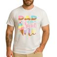 Dad Of The Sweet One Ice Cream 1St Birthday Party Men's Casual T-Shirt White