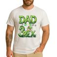Dad Of The Three Rex Birthday Boy Dinosaur Family Matching Men's Casual T-Shirt White