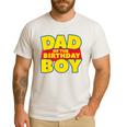 Dad Of The Toy Birthday Boy Story Theme B-Day Men's Casual T-Shirt White