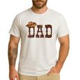 Dad Western Family Matching Birthday Cowboy Cowgirl Men's Casual T-Shirt White