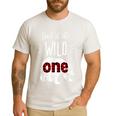 Dad Of The Wild One Shirt Bear Lumberjack 1st Birthday Tee Men's Casual T-Shirt White