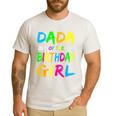 Dada Of The Birthday Girl Retro 80's Party Shirt Men's Casual T-Shirt White Dada Of The Birthday Girl Retro 80's Party Shirt Men's Casual T-Shirt White
