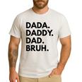 Dada Daddy Dad Bruh Dad Names Men's Casual T-Shirt White