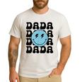Dada One Happy Dude 1st Birthday Family Matching Men's Casual T-Shirt White