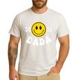 Dada One Happy Dude Birthday Theme 1st Family Matching Mom Men's Casual T-Shirt White