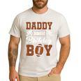 Daddy Of The Birthday Boy Football Party Family Matching Men's Casual T-Shirt White