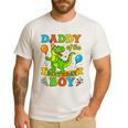 Daddy Of The Birthday Boy T-Rex Dinosaur Birthday Party Men's Casual T-Shirt White Daddy Of The Birthday Boy T-Rex Dinosaur Birthday Party Men's Casual T-Shirt White