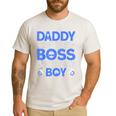 Daddy Of The Boss Birthday Party Outfit Like A Boss Daddy Men's Casual T-Shirt White