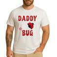 Daddy Bug Ladybug Dad Men's Casual T-Shirt White Daddy Bug Ladybug Dad Men's Casual T-Shirt White