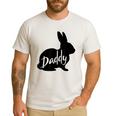 Daddy Bunny Rabbit Father Dad Easter Men's Casual T-Shirt White