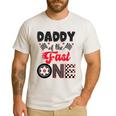 Daddy Of The Fast One Car Racing Dad 1St Birthday Boy Men's Casual T-Shirt White