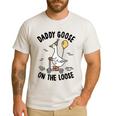 Daddy Goose On The Loose Birthday Matching Family Men's Casual T-Shirt White