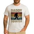 Daddy Squatch Bigfoot Dad Sasquatch Yeti Family Matching Men's Casual T-Shirt White