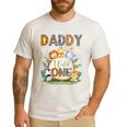 Daddy Of The Wild One 1St Birthday Kids Safari Jungle Men's Casual T-Shirt White