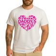 Daddy's Girl Father's Day Idea For a New Dad Men's Casual T-Shirt White Daddy's Girl Father's Day Idea For a New Dad Men's Casual T-Shirt White