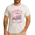 Daddy's Golf Buddy Cute Family Golfer Sport Fan Tee Matching Men's Casual T-Shirt White Daddy's Golf Buddy Cute Family Golfer Sport Fan Tee Matching Men's Casual T-Shirt White