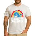 Daddy's Lil Squirter Cute Embarrassing Woman Men's Casual T-Shirt White Daddy's Lil Squirter Cute Embarrassing Woman Men's Casual T-Shirt White