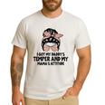 I Got My Daddy's Temper And My Mama's Attitude Men's Casual T-Shirt White