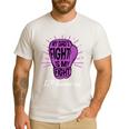 My Dads Fight Is My Fight Immune ITP Awareness Men's Casual T-Shirt White