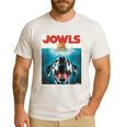 Dalmatian Jowls Cute Paws Spot Dog Mom Top Dog Dad Men's Casual T-Shirt White