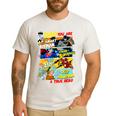 DC Comics Father's Day Justice League Dad Attributes Men's Casual T-Shirt White
