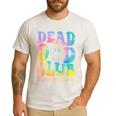 Dead Dad Club Surviving On Dark Humor Hippie Men's Casual T-Shirt White
