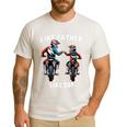 Dirt Bike Family Father Son Motocross Off-Road MX Dad Boys Men's Casual T-Shirt White