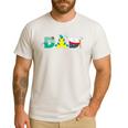Disney The Little Mermaid Ariel Father’s Day Birthday Dad Men's Casual T-Shirt White