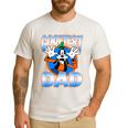 Disney Mickey And Friends Father's Day Goofiest Dad Vintage Men's Casual T-Shirt White