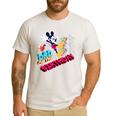 Disney Mickey Mouse Family Star Dad Of The Birthday Boy Men's Casual T-Shirt White