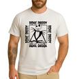 Disney The Nightmare Before Christmas Jack Bone Daddy Frame Men's Casual T-Shirt White