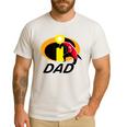 Disney And Pixar's The Incredibles Mr Incredible Dad Family Men's Casual T-Shirt White