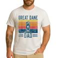 Dog Dad Vintage Great Dane Dad Men Women Kids Men's Casual T-Shirt White