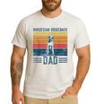 Dog Ridgeback Dad Vintage Rhodesian Ridgeback Dad Men's Casual T-Shirt White
