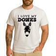 Donkey Mom Or Dad I Love My Donks Farmer Men's Casual T-Shirt White
