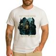 Don't Worry Kitten Daddy's Here Men's Casual T-Shirt White Don't Worry Kitten Daddy's Here Men's Casual T-Shirt White