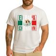 El Papa Mas Chingon Best Mexican Dad Men's Casual T-Shirt White