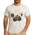 English Springer Spaniel Mountain Paw Dog Mom Dad Men's Casual T-Shirt White