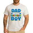 Family Matching Party Shirt Dad Of The Birthday Boy Men's Casual T-Shirt White
