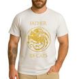 Father Of Cats Shirt Cat Dad Cat Daddy Men's Casual T-Shirt White
