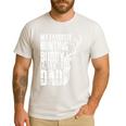 My Favorite Hunting Buddy Calls Me Dad Deer Animal Hunter Men's Casual T-Shirt White