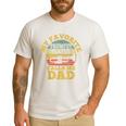 My Favorite Trumpet Player Calls Me Dad Father Vintage Men's Casual T-Shirt White