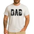 Fishing Dad Birthday Classic Bold Font Fish Daddy Men's Casual T-Shirt White